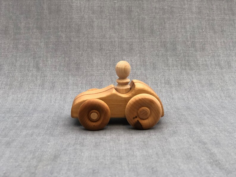 Small wood toy Racecar image 9