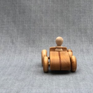 Small wood toy Racecar image 4