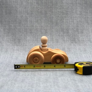 Small wood toy Racecar image 2