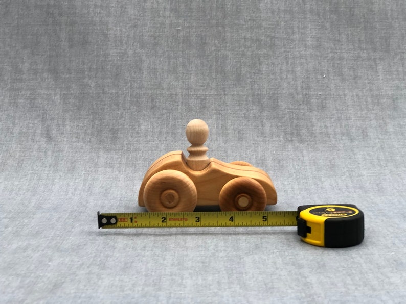 Small wood toy Racecar image 2