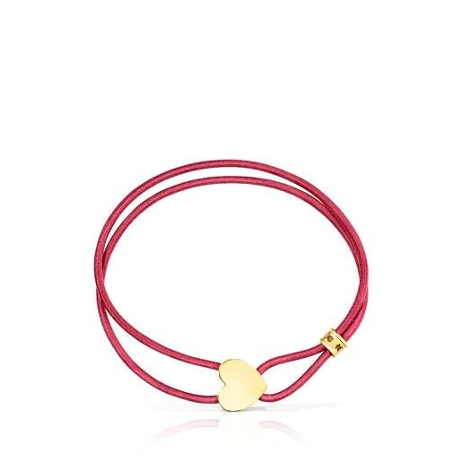 Tous Red Elastic Sweet Dolls Bracelet With Silver Vermeil Ring - Etsy