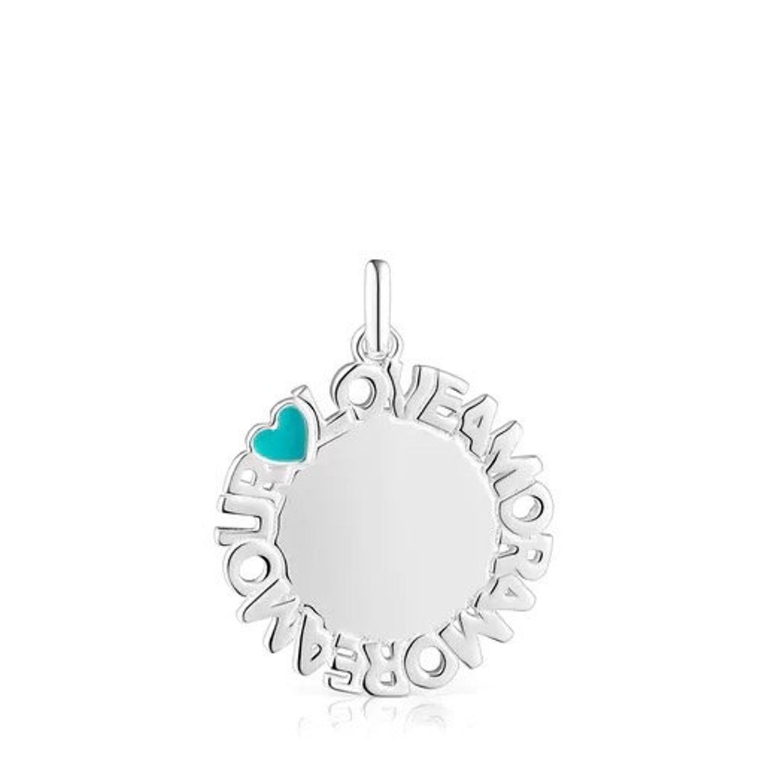 Tous Crossword Pendant Medallion Etsy Tous Crossword Pendant Medallion Etsy