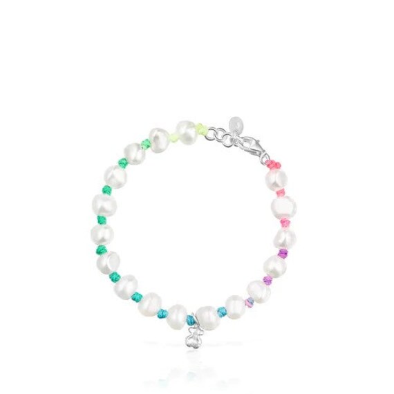 Tous Multicolored Nylon TOUS Joy Bits Bracelet With Pearls - Etsy