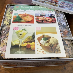 Deluxe 10 Puzzle Pack - Brand New - In Metal Tin