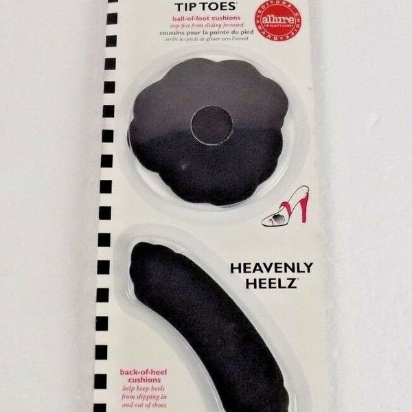 Foot Petals - Triple Threat - Tip Toes - Heavenly Heelz & Killer Kushionz - New in Package