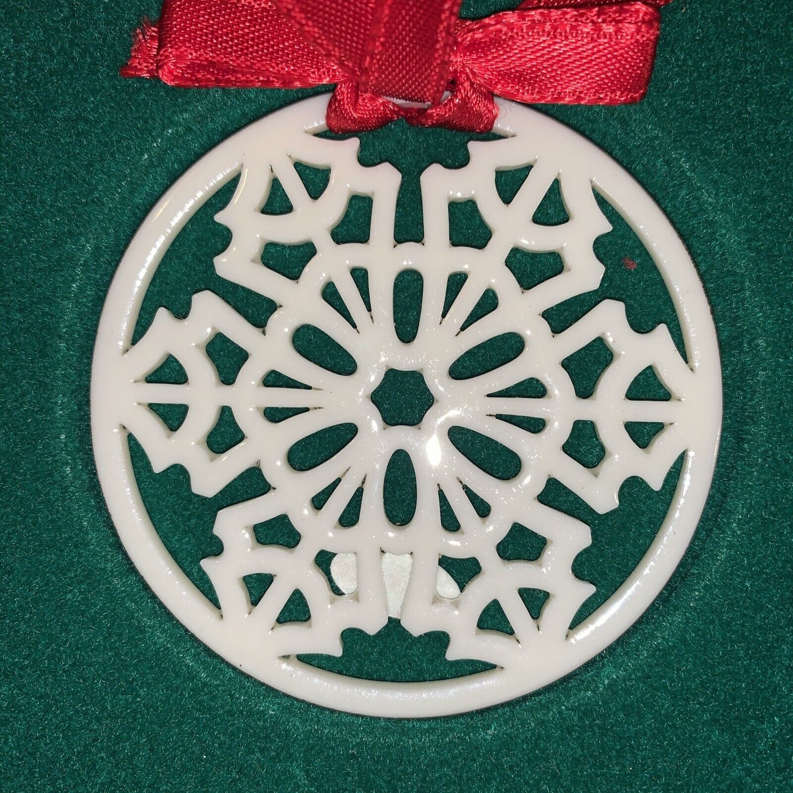 Lenox Snowflake Set of 10 Mini Ornaments