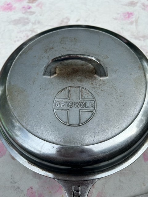 Vintage Foster Stove No 8 Deep Cast Iron Chicken Fryer Skillet Restored  Cond