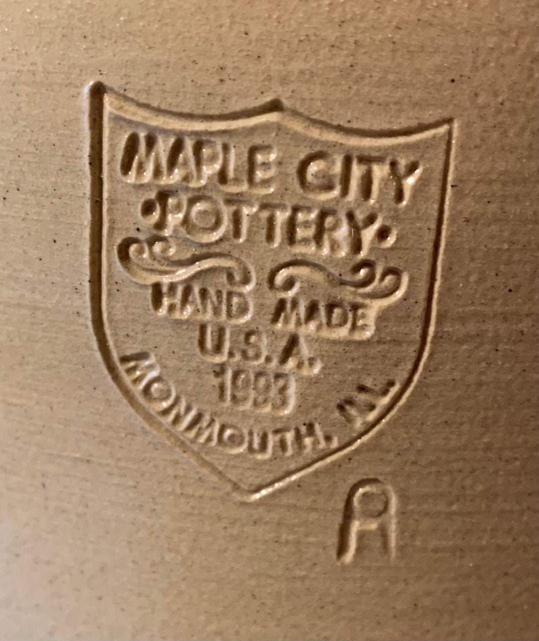 Chatham Ohio Vintage Maple City Pottery Stoneware Crock Etsy