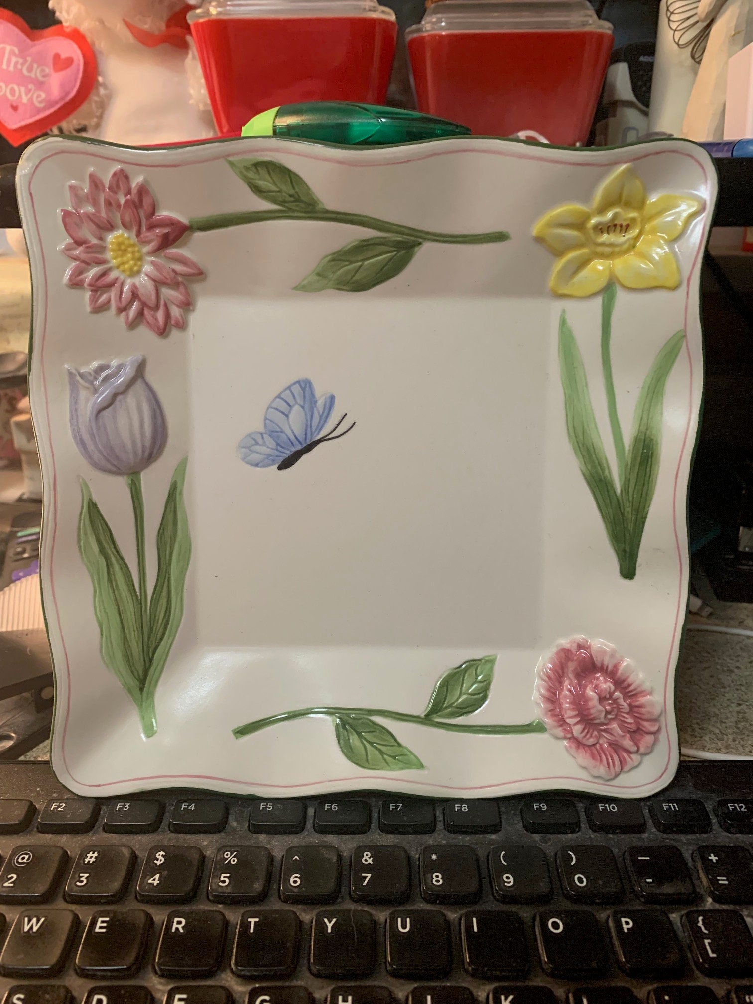 Jackel Limited Edition Flowered Plate - 7-1/4