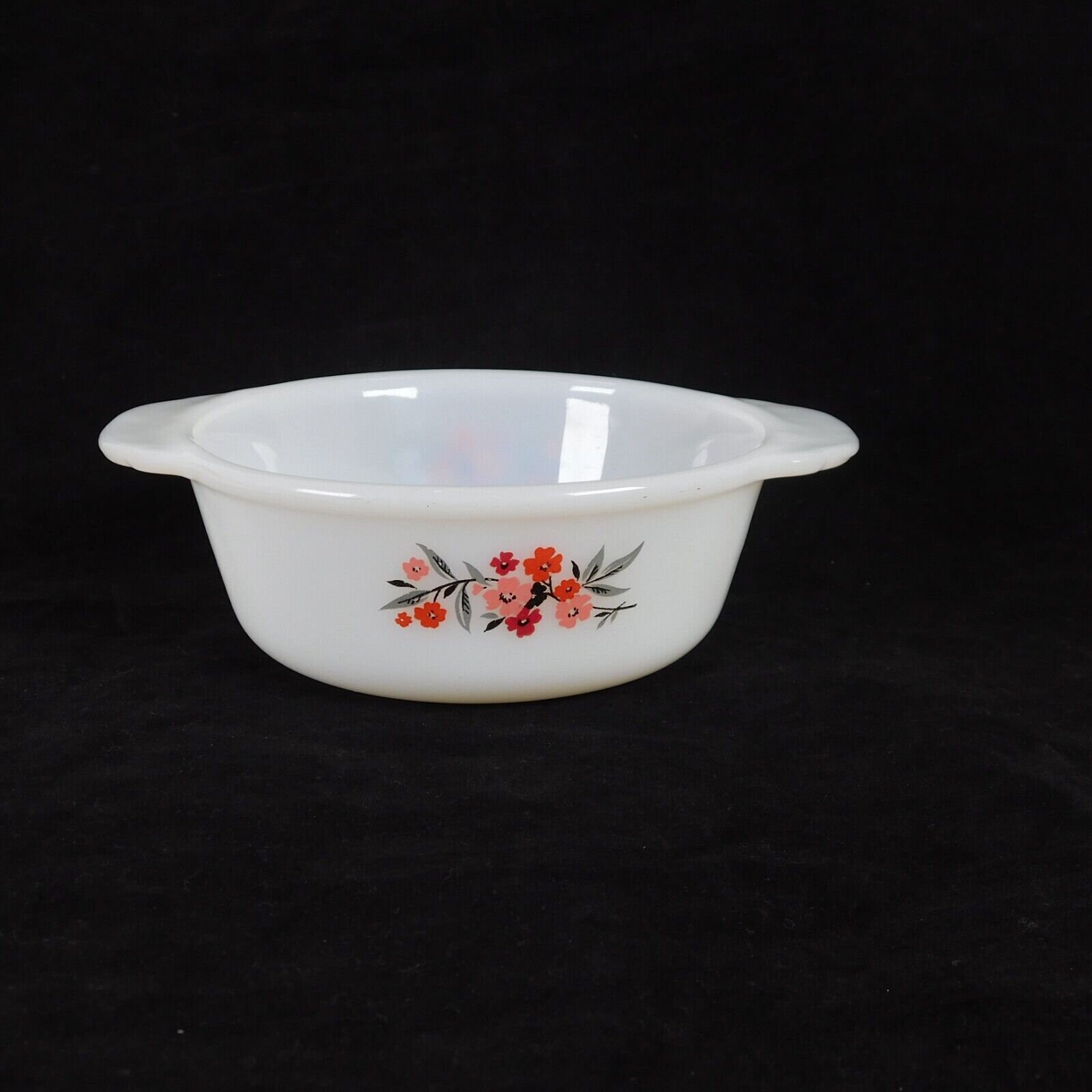 Vintage Anchor Hocking Fire King Peach Lustre Bubble Bowl