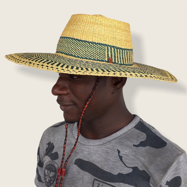 Woven Sun Hat, Bolga sun hat, Summer Hat, Straw Hat, African Hat