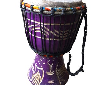 Djembe drum | African small Djembe Drum | Small Djembe Drum for kid | Wall Decor drum |