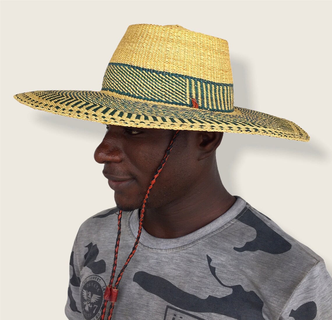 Woven Sun Hat Bolga Sun Hat Summer Hat Straw Hat African Etsy