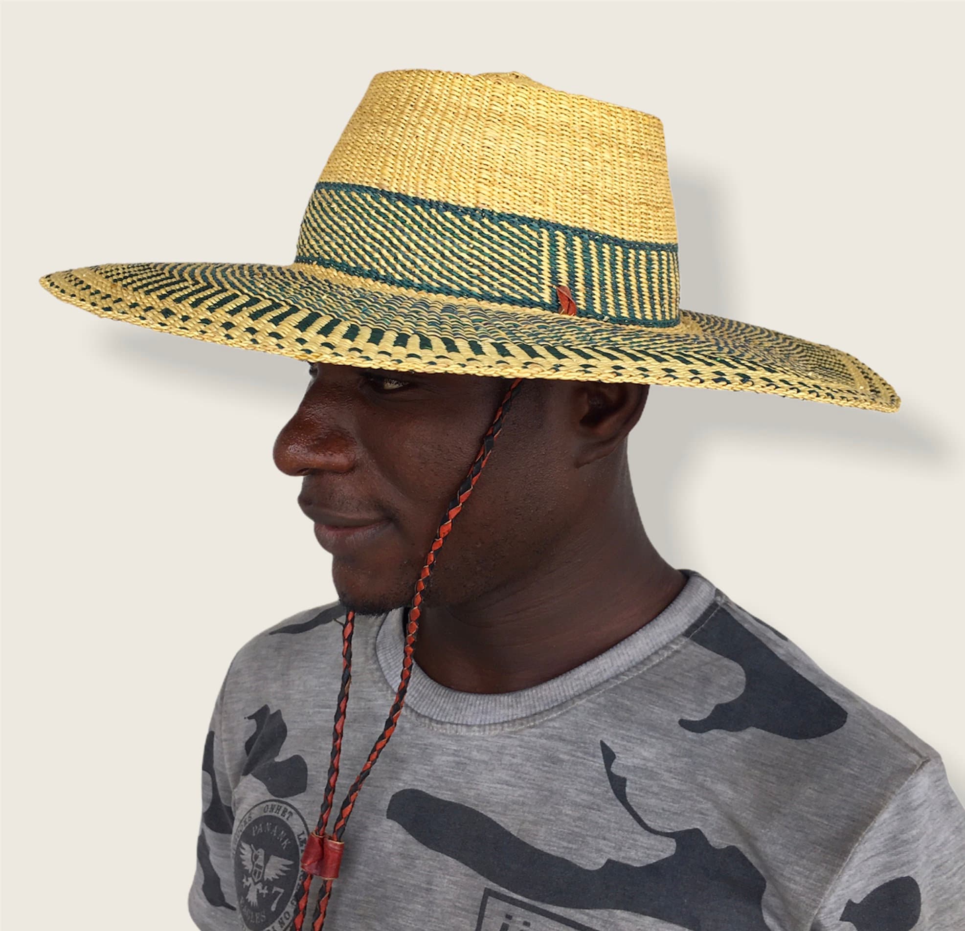 Mens Straw Hat -  Canada