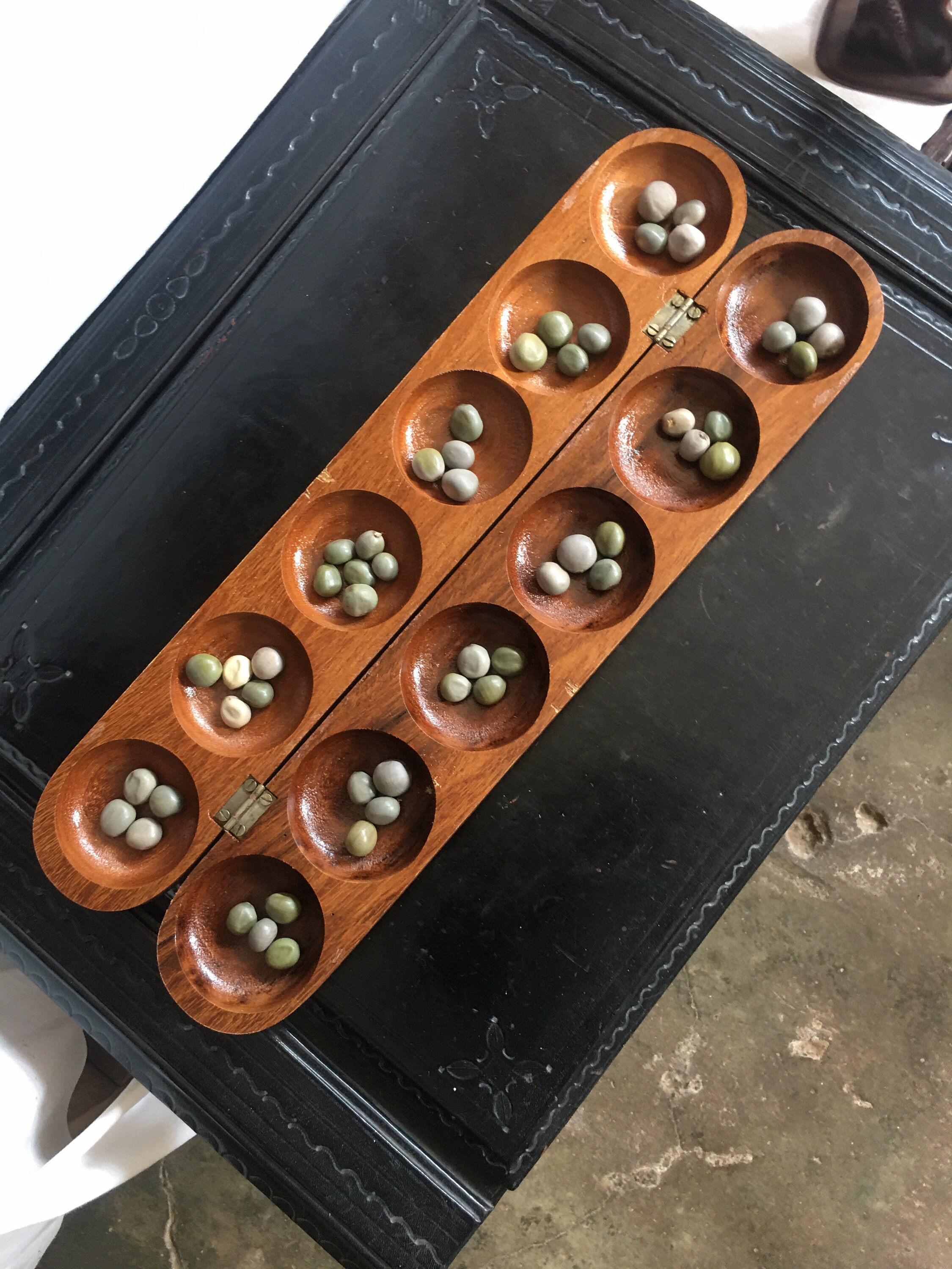 Mancala Board Game, Oware Board Game, Ghana Oware Board Game, Etsy Canada
