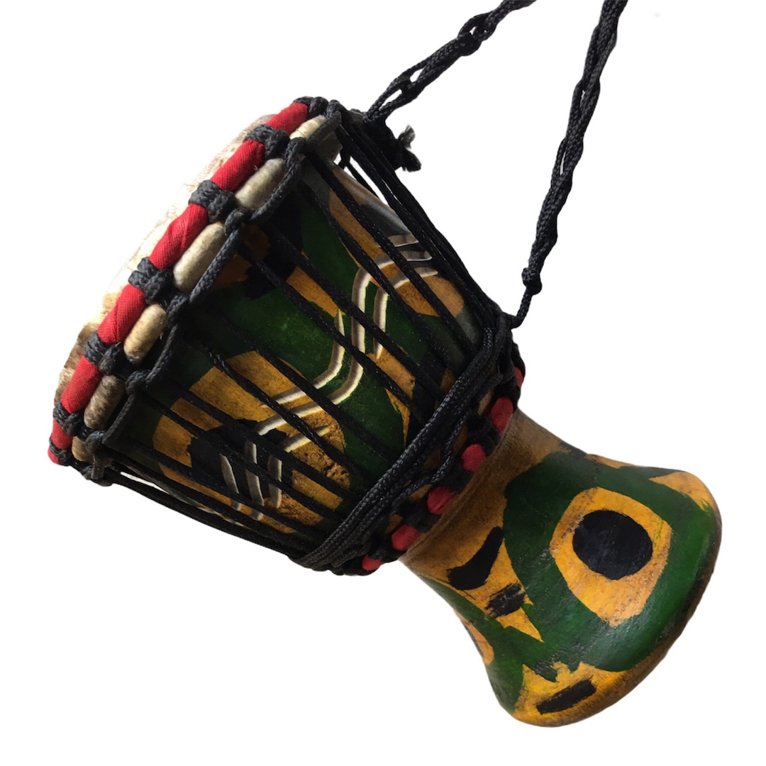 Djembe Standard "Leopard", 29 Cm, H 57cm | Afrikanische Trommeln