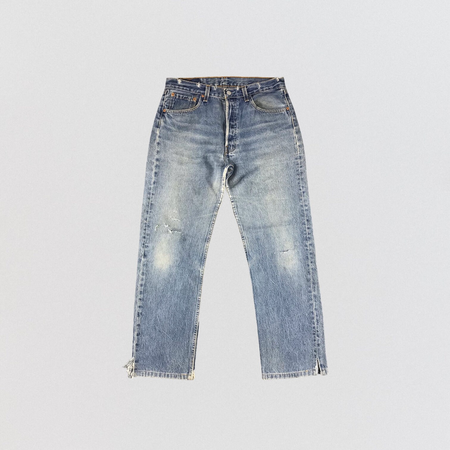 【雰囲気抜群】Levis 501 90s ヴィンテージ USA製 32×32 Vintage 90s Light Wash Levis 501 Denim Jeans 32x30,levis