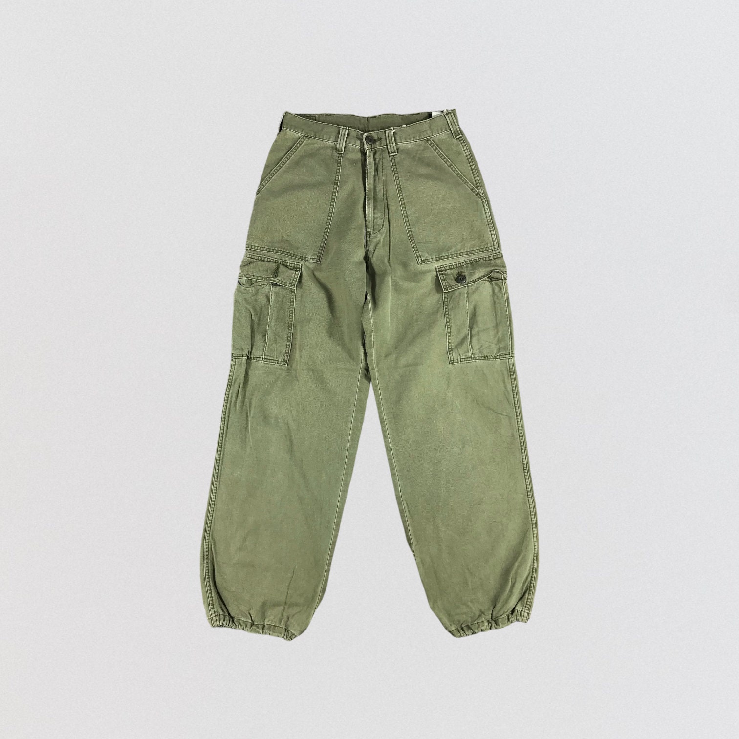 【KOOLOSET】Vintage Straight Cargo Pants KOOLOSET】Vintage Straight Cargo Pants