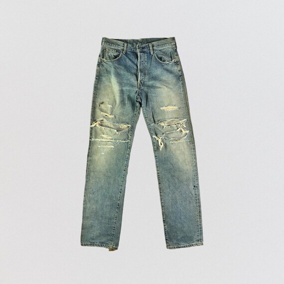 90s Vintage Levis 503B Redline Jeans 33x35, Vintage Levis Jeans 