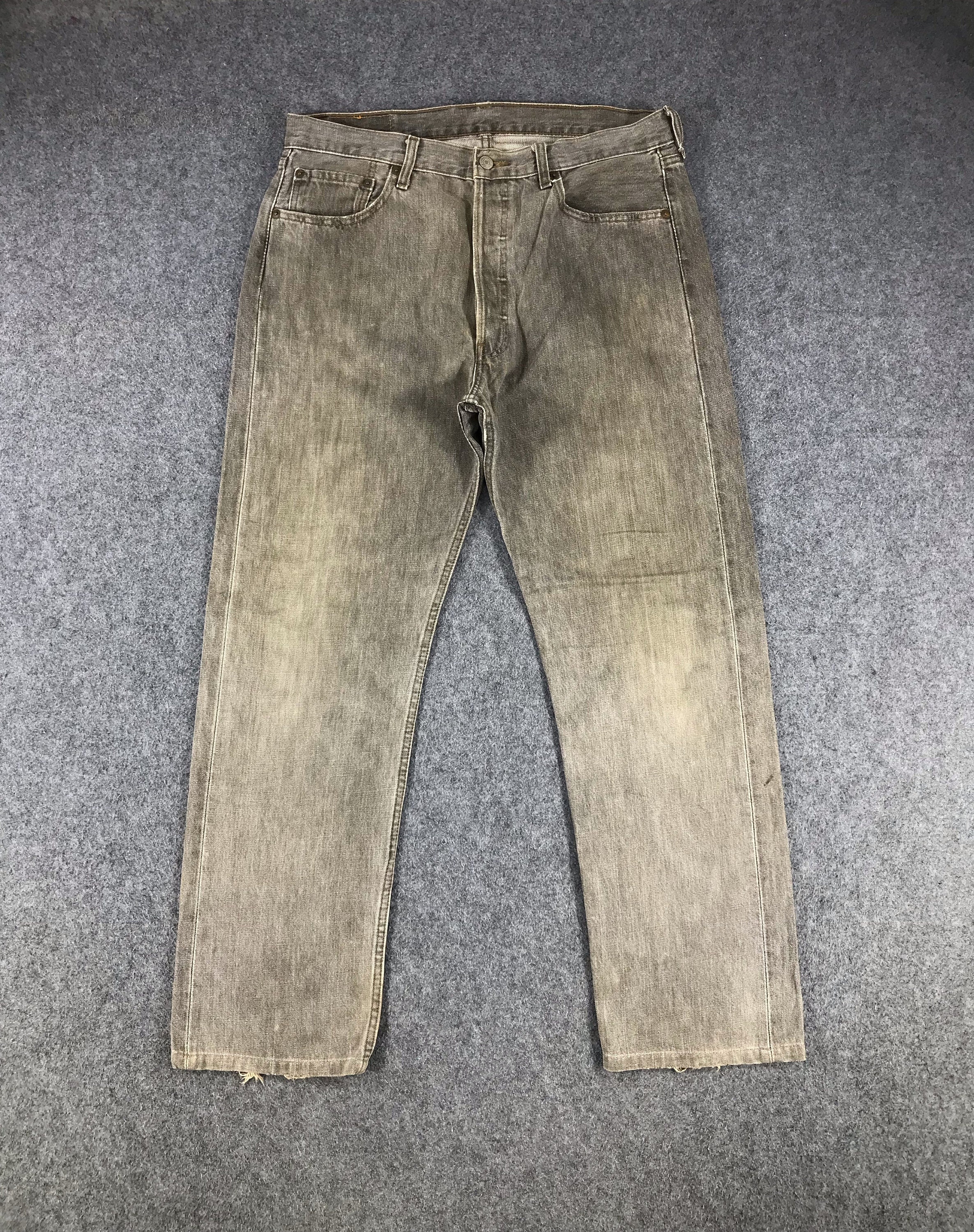 Vintage 90s Earth Tone Levis 501 Jeans 