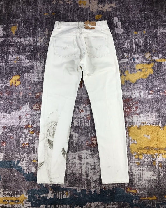 Vintage 90s Light Wash Levis 501 Jeans 