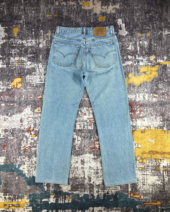 90s Vintage Light Wash Levis 607 Jeans 31x29 Vintage Levis | Etsy Australia