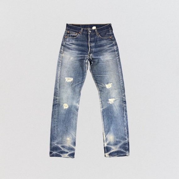 Vintage Levis Jeans Distress 90s 501 Jeans 29x32, Levis High Waist, Vintage Levis  Jeans, High Waist Mom Jeans, Vintage Levis 501, Levis 90s - Etsy UK