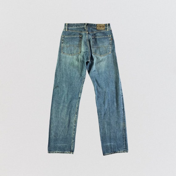 denim ＵＫオリジナル Size 30x29 Vintage Edwin 505zx Selvedge Japanese Brand Sun