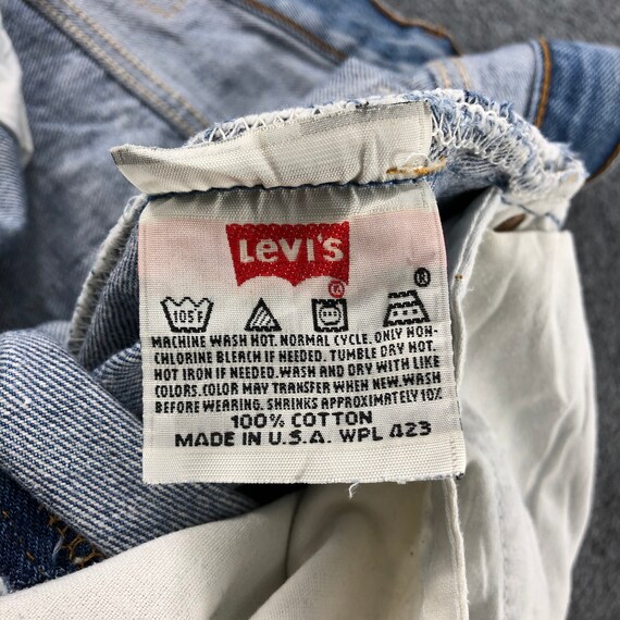Vintage 90s Blue Wash Levis 501 Jeans 33x29 Levis High Waist - Etsy