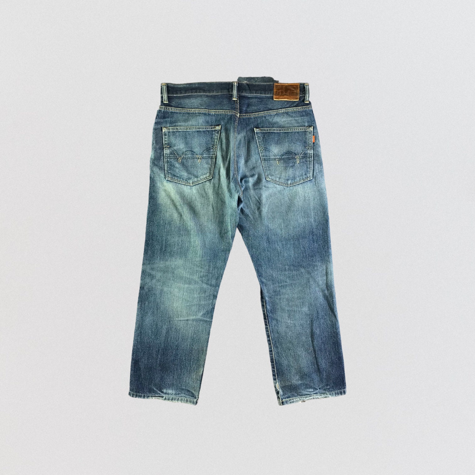 Denime Jeans Distressed Vintage Denime Made in Japan