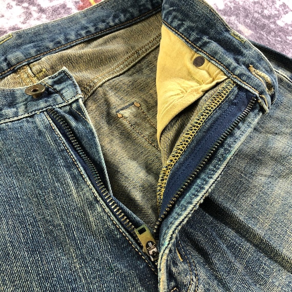 【COLOR iN ID】colav vintage denim Vintage Edwin 505 Selvedge Jeans 29x31, Vintage Edwin Jeans