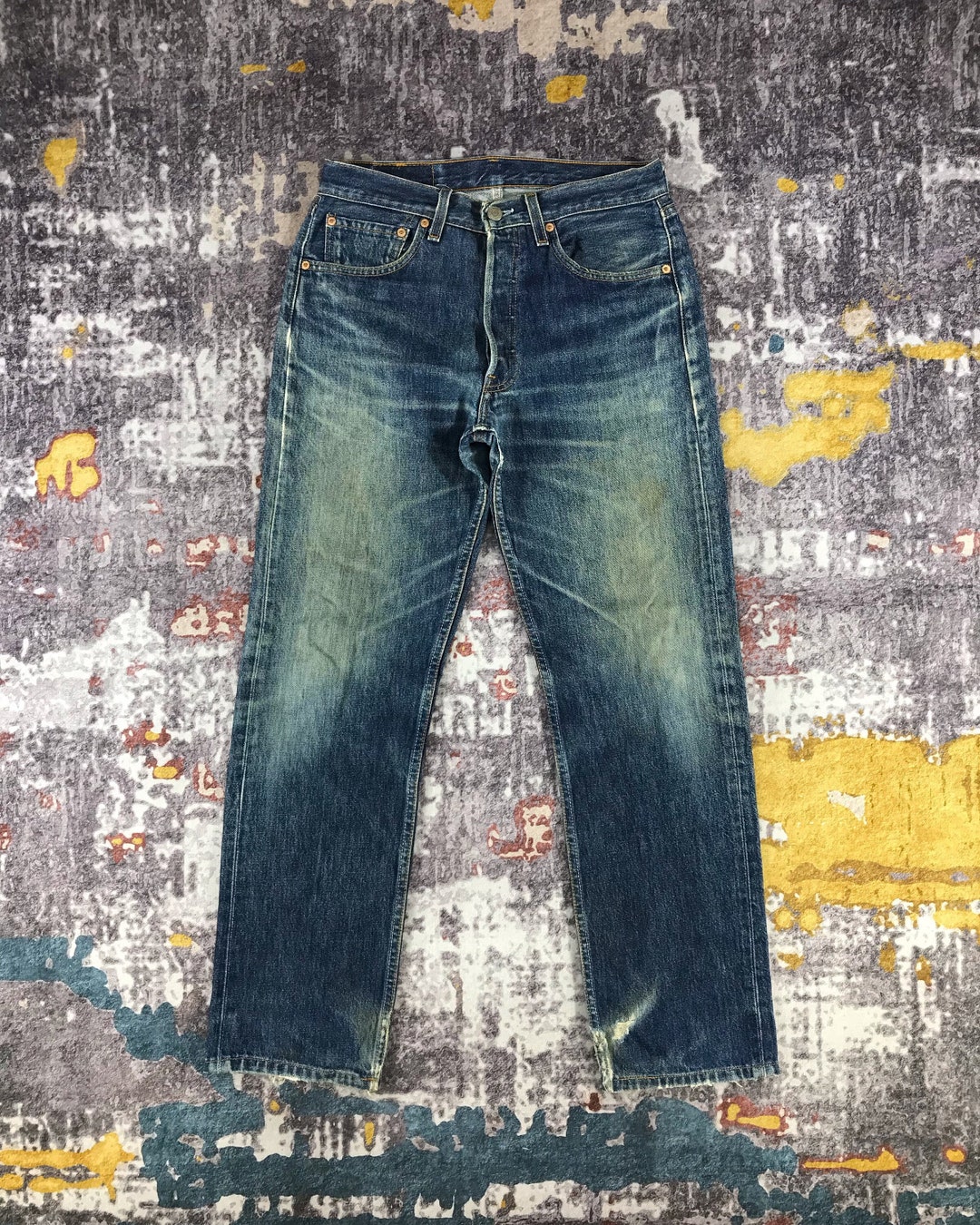 Vintage Levis 501 Jeans 31x30 Levis High Waist Vintage Levis Etsy