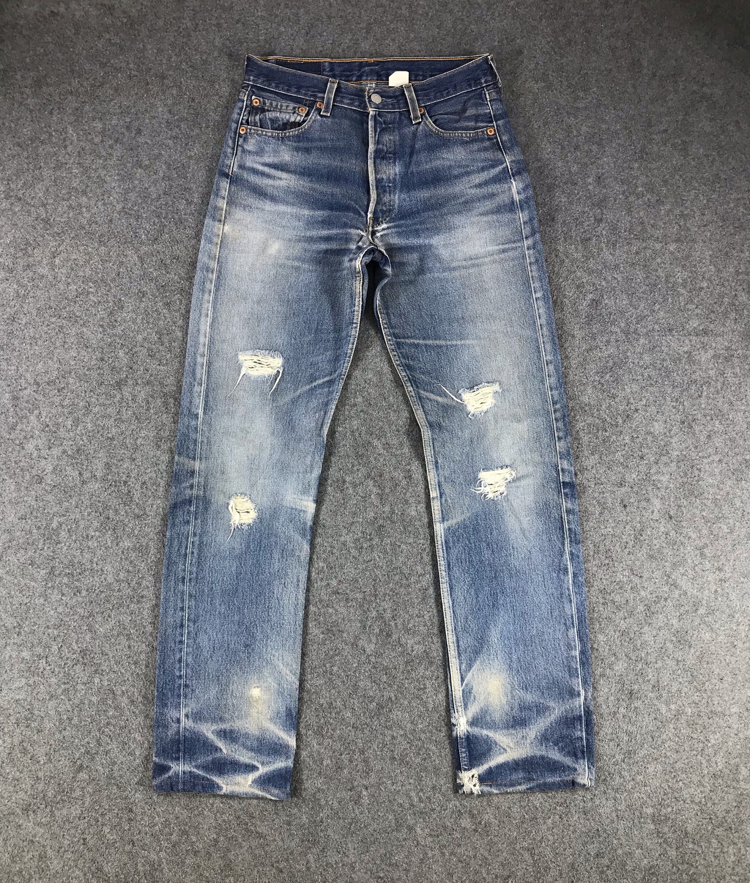 Vintage Levis Jeans Distress 90s 501 
