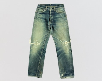 Vintage Evisu Redline Jeans 29x30, Evisu Selvedge Jeans, Vintage Japan Jeans, Vintage Selvedge Jeans, Evisu Redline Jeans, Evisue Genes