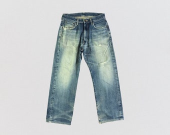 -20★ 70s 80s ヴィンテージ EDWIN 4029 w32 オールド EDWIN 70s 80s ヴィンテージ オーバーオール 4029 デニム - メルカリ
