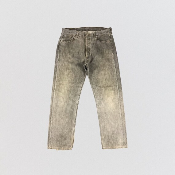 Vintage 90s Earth Tone Levis 501 Jeans 34x30 Levis High Waist