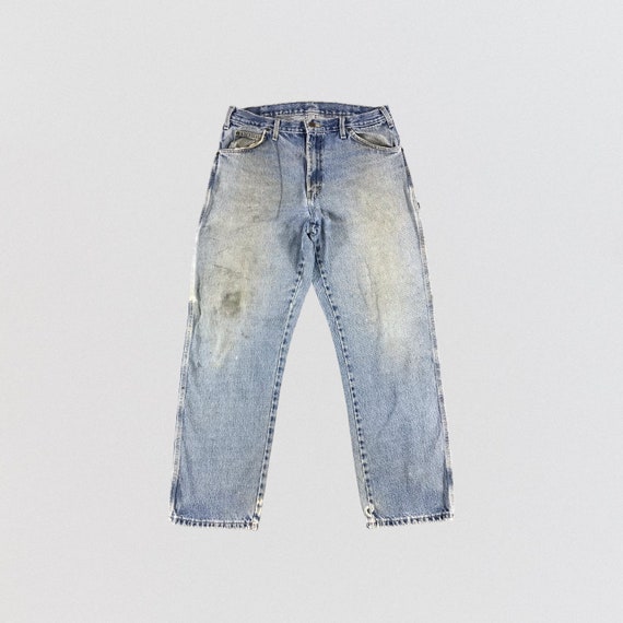 Vintage Light Wash Dickies Jeans 33x31 Dickies Di… - image 1