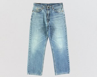 【未使用】Levi's 青 ハイカット スニーカー　ヴィンテージ Vintageデニム スタッズ付きハイカットスニーカー（BLUE