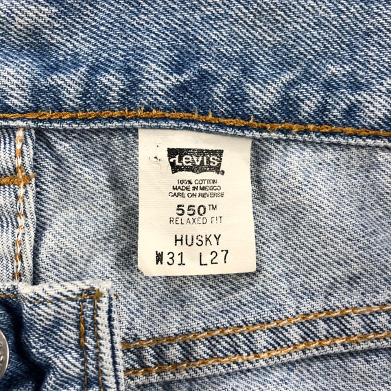 Vintage 90s Husky Levis 550 Jeans 30x26 Vintage Levis Jeans - Etsy