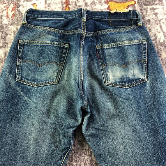 Vintage Levis 501 Redline Jeans 29x33, Levis High… - image 4