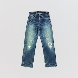 美品濃紺　LEVI'S 30s VINTAGE 702XX 90s BIGE HOT VTG LVC Men LEVI'S 702XX BIG E SELVEDGE DARK Denim Jeans