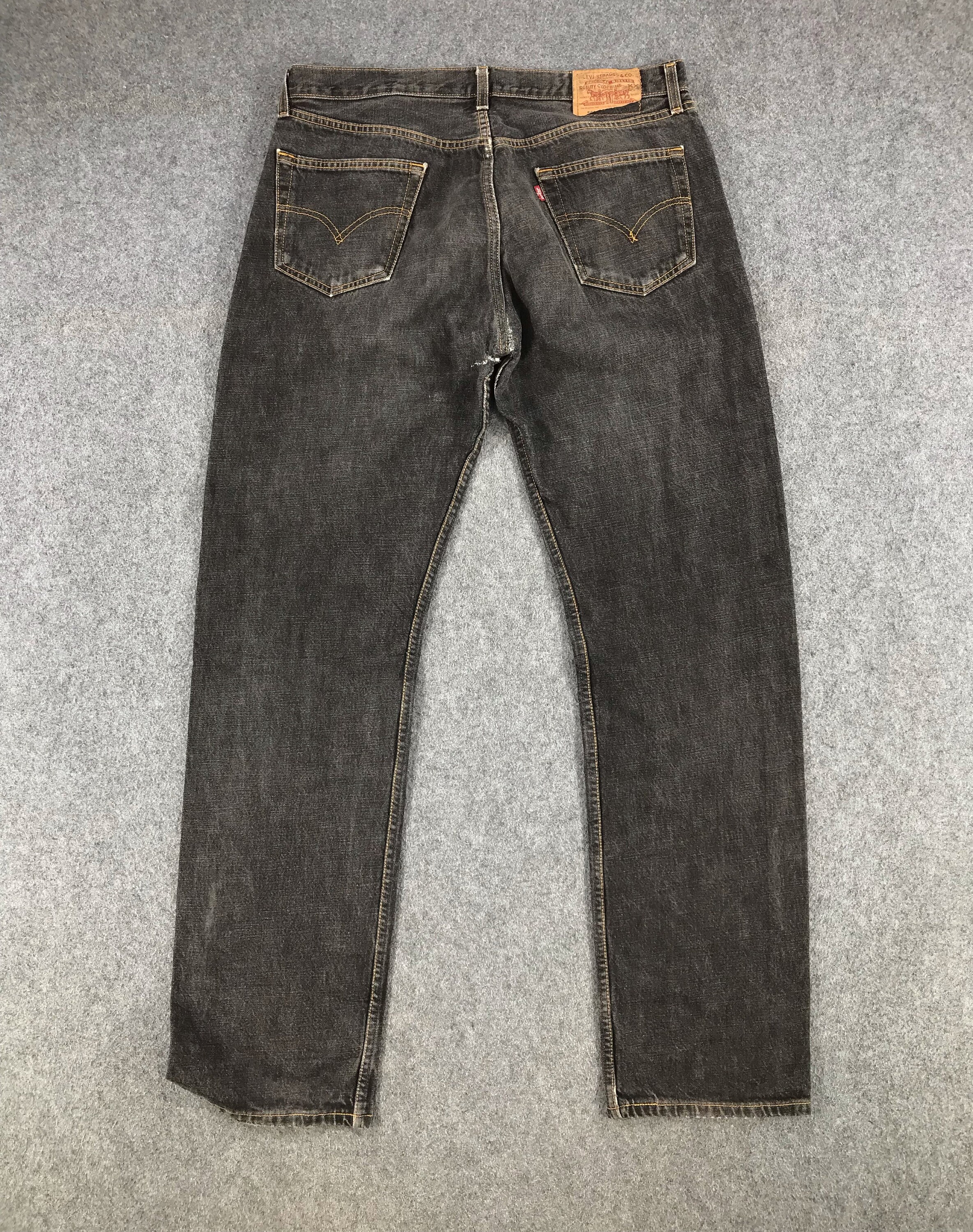 Vintage 90s Distress Levis 501 Jeans 