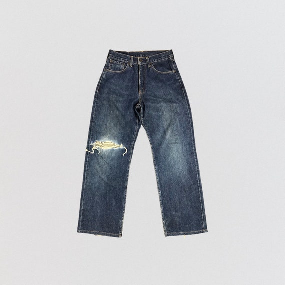 Vintage 90s Distress Levis 504 Redline 30x31 Vintage Levis Jeans