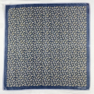 Vintage Polo Ralph Lauren Handkerchief Retro Cotton Handkerchief Colorful Vintage Hanky Vintage Floral Handkerchief Headscarf Bandana