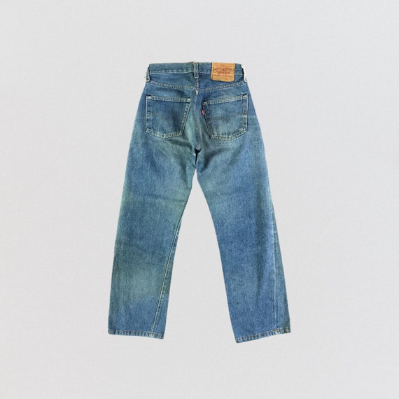 80s Vintage Levis 501 Redline Jeans 26x27, Levis High Waist 