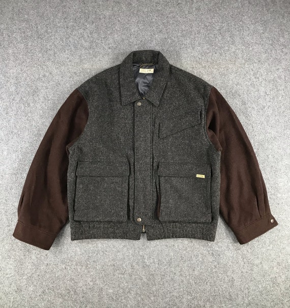 Vintage wool cheap jacket