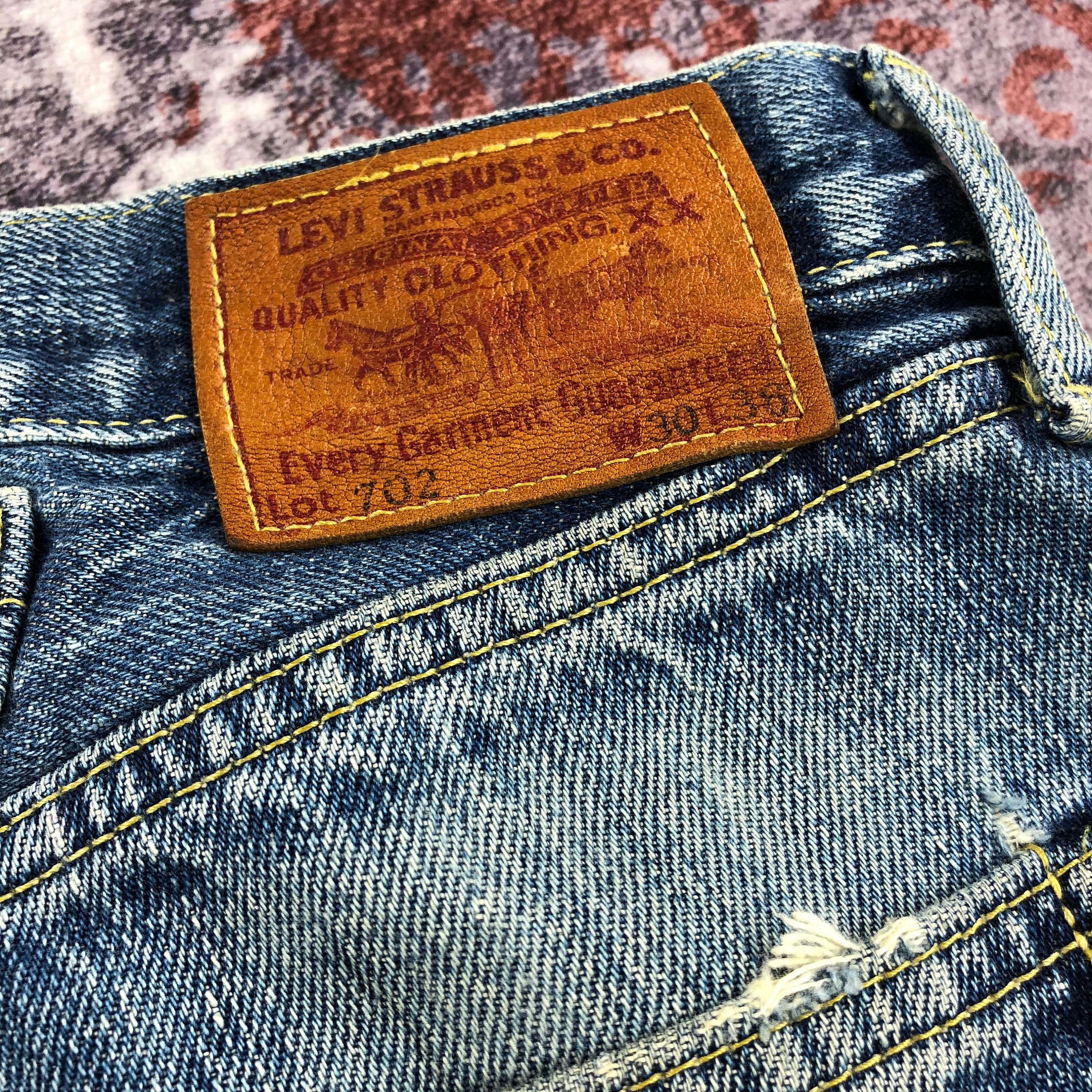 Vintage Redhead Custom TBNW x LV Denim Jeans Sz. 30