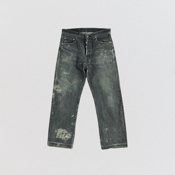Vintage 90s Levis 501 Earth Tone Jeans 33x28 levis High Waist