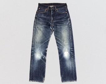 Vintage Blue Wash Levis 505 Jeans 29x29, Levis 505 Jeans, Vintage Levis 90s, Levis High Waist Jeans, Vintage Levis Jeans, Vintage Levis