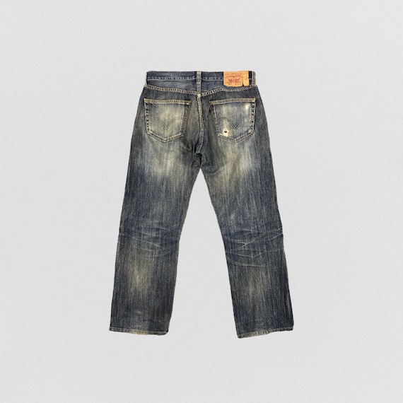 Vintage Rusty Mud Wash Levis 501 Jeans 35x30, Levis High Vintage Rusty Mud Wash Levis 501 Jeans 35x30, Levis High